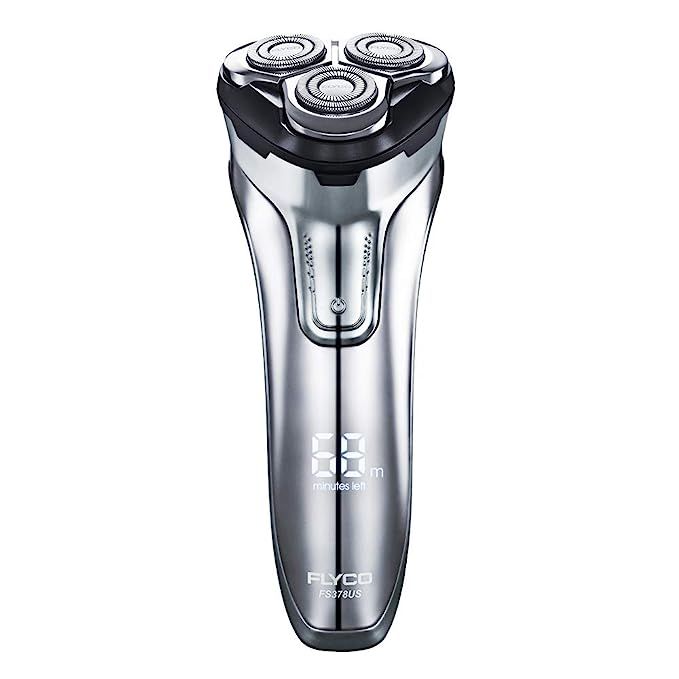 FLYCO Electric Razor Rotary Shaver for Men 3D Rechargeable Cordless Shavers Mens Close Cut Wet & ... | Amazon (US)