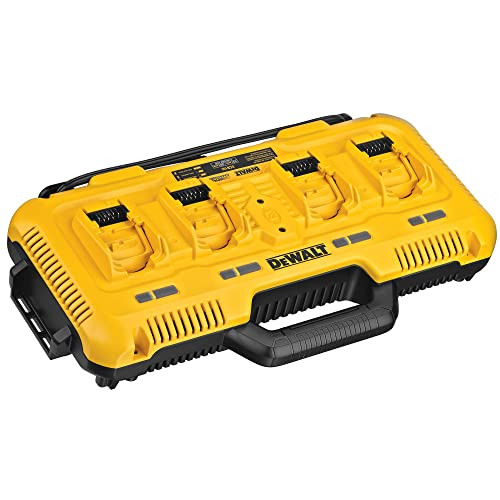 DEWALT 20V MAX* Charger, 4-Port, Rapid Charge (DCB104) , Black | Amazon (US)