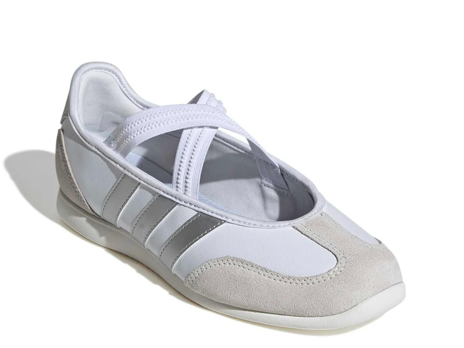 adidas Barreda Mary Jane | Women's | White/Silver | Size 11 | Sneakers | Mary Jane | DSW