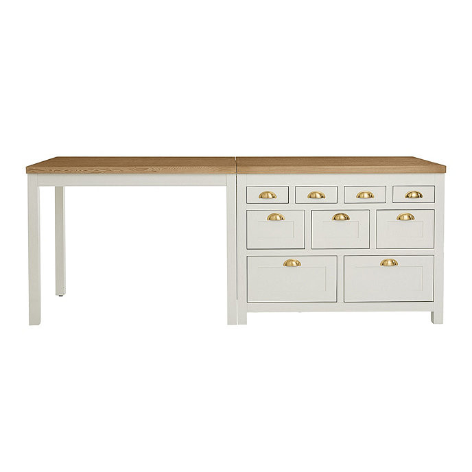 Millstone Wooden Kitchen Island & Counter Height Table | Ballard Designs, Inc.