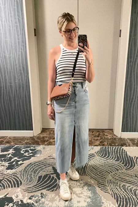 Loving the denim maxi skirt trend especially for fall!!!
So many options at great prices! 

#LTKunder100 #LTKstyletip #LTKSeasonal