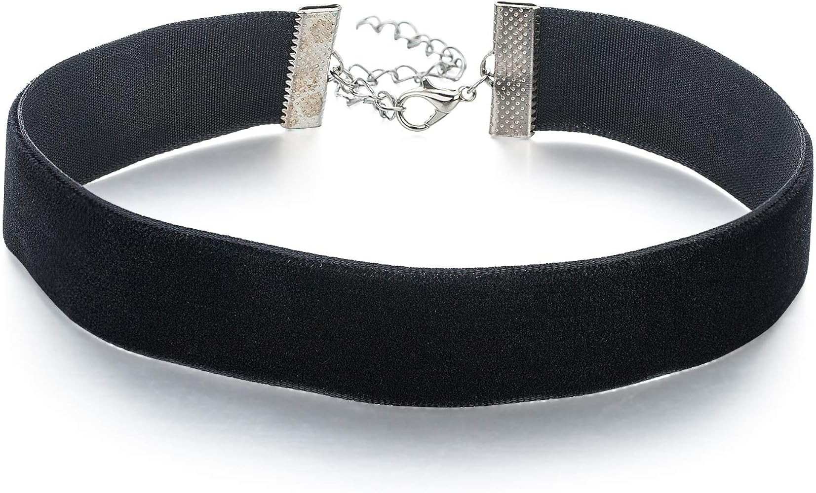 Gothic Black Velvet Choker Necklace for Women, Valentines Day Birthday Gifts, Halloween Cosplay J... | Amazon (US)