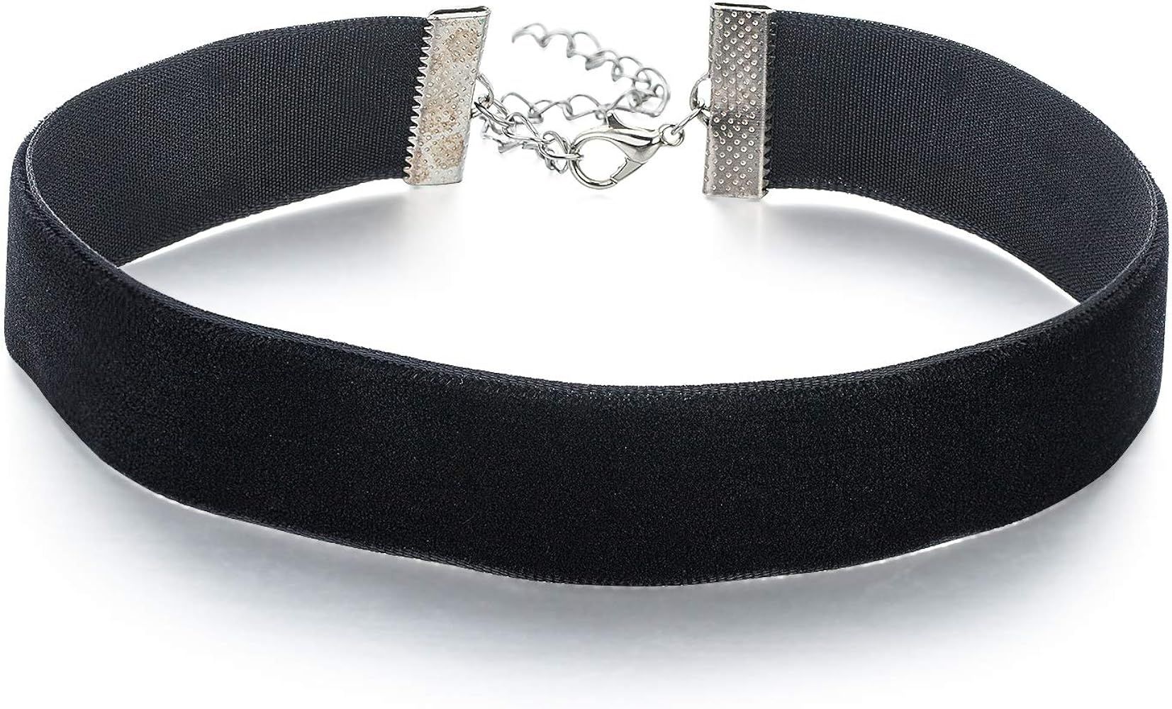 Gothic Black Velvet Choker Necklace for Women Girls, Mothers Day Birthday Gifts, Halloween Cospla... | Amazon (US)
