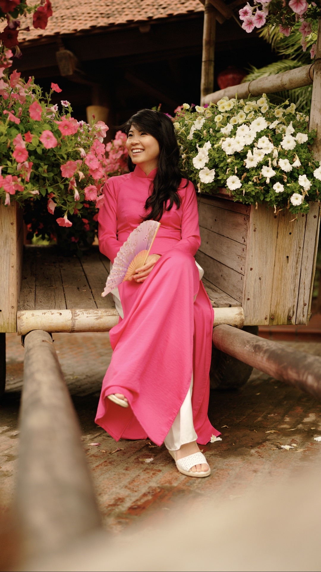 So what Asian are you? 💕Vietnamese! 🇻🇳 Wearing my pink ao dai for AAPI Heritage Month and celebrating a culture I’m always proud of. ☺️ #photoshoot #aodai #vietnamese

#LTKPetite #LTKootd #LTKSaleAlert