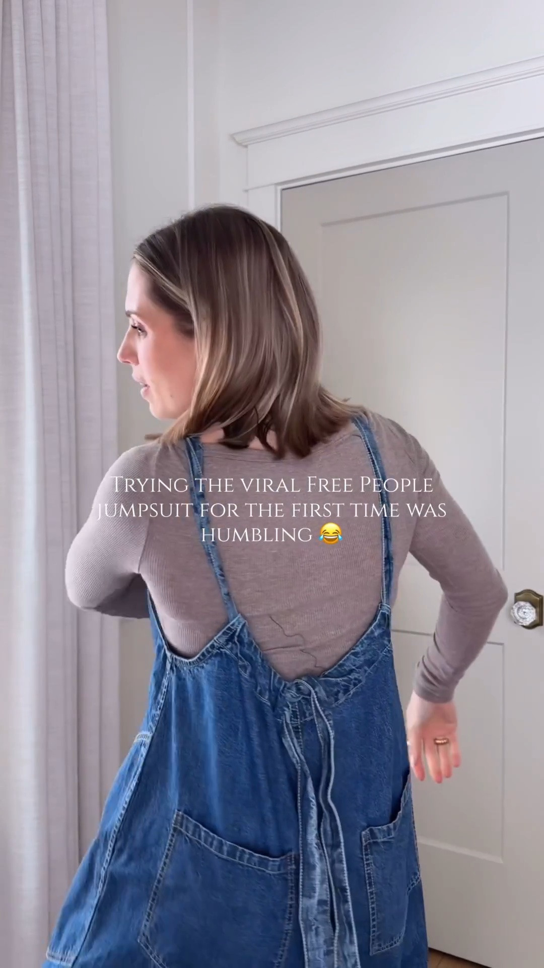 Fighting for my life trying to get into this thing☠️ 

(wearing size xs)

#freepeople #jumpsuit #maternity #bumpfashion #momlife

#LTKdayinmylife #LTKmomlife #LTKBump