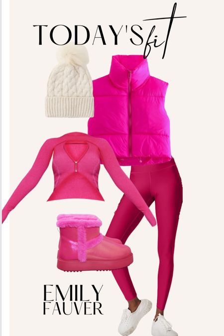 Today’s pink fit! 💗💗 

#LTKstyletip #LTKsalealert #LTKHoliday