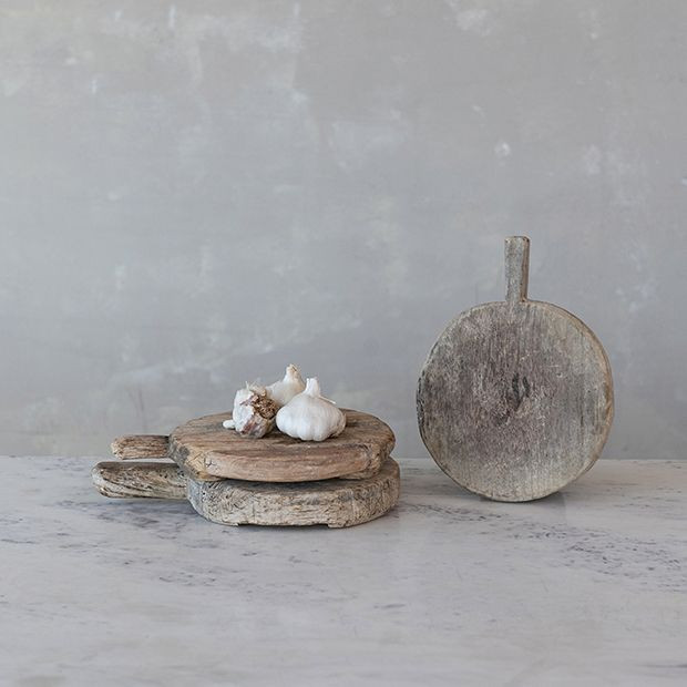 3 Piece Found Decorative Wood Bread Board Set | Antique Farm House