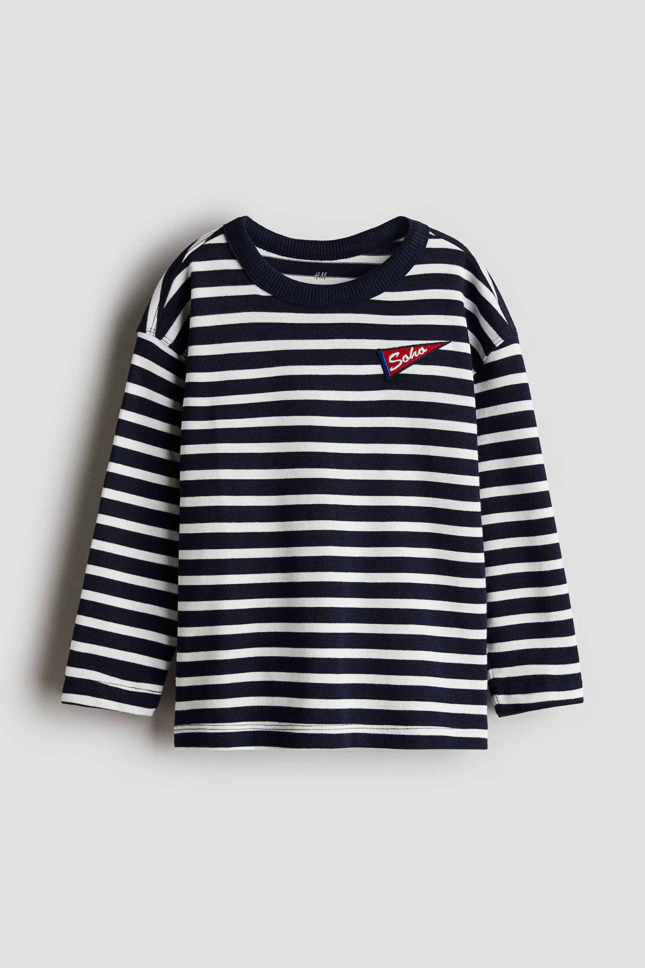 Long-Sleeved Cotton T-Shirt | H&M (US + CA)