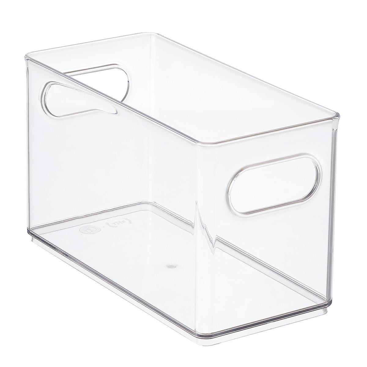 THE HOME EDIT T.H.E. Narrow Pantry Bin Clear | The Container Store