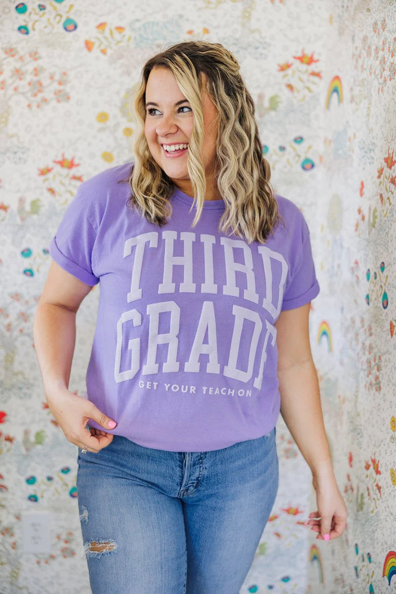Third Grade Tee | Get Your Teach On
