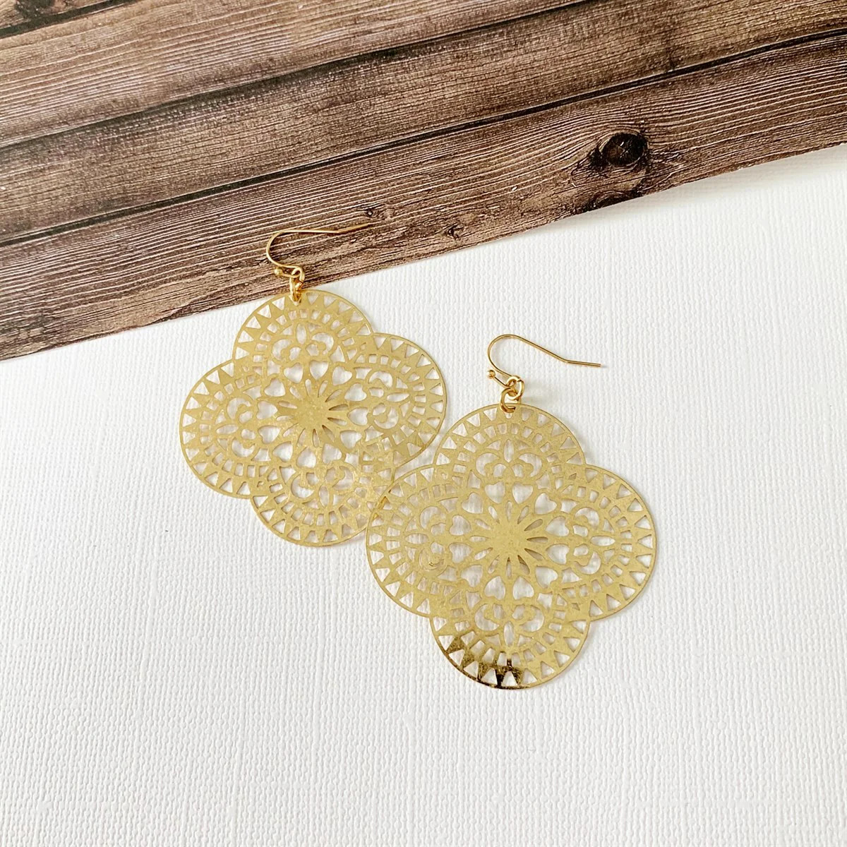 Baubles & Bits Boutique :: Johanna Filligree Clover Drops | Baubles & Bits