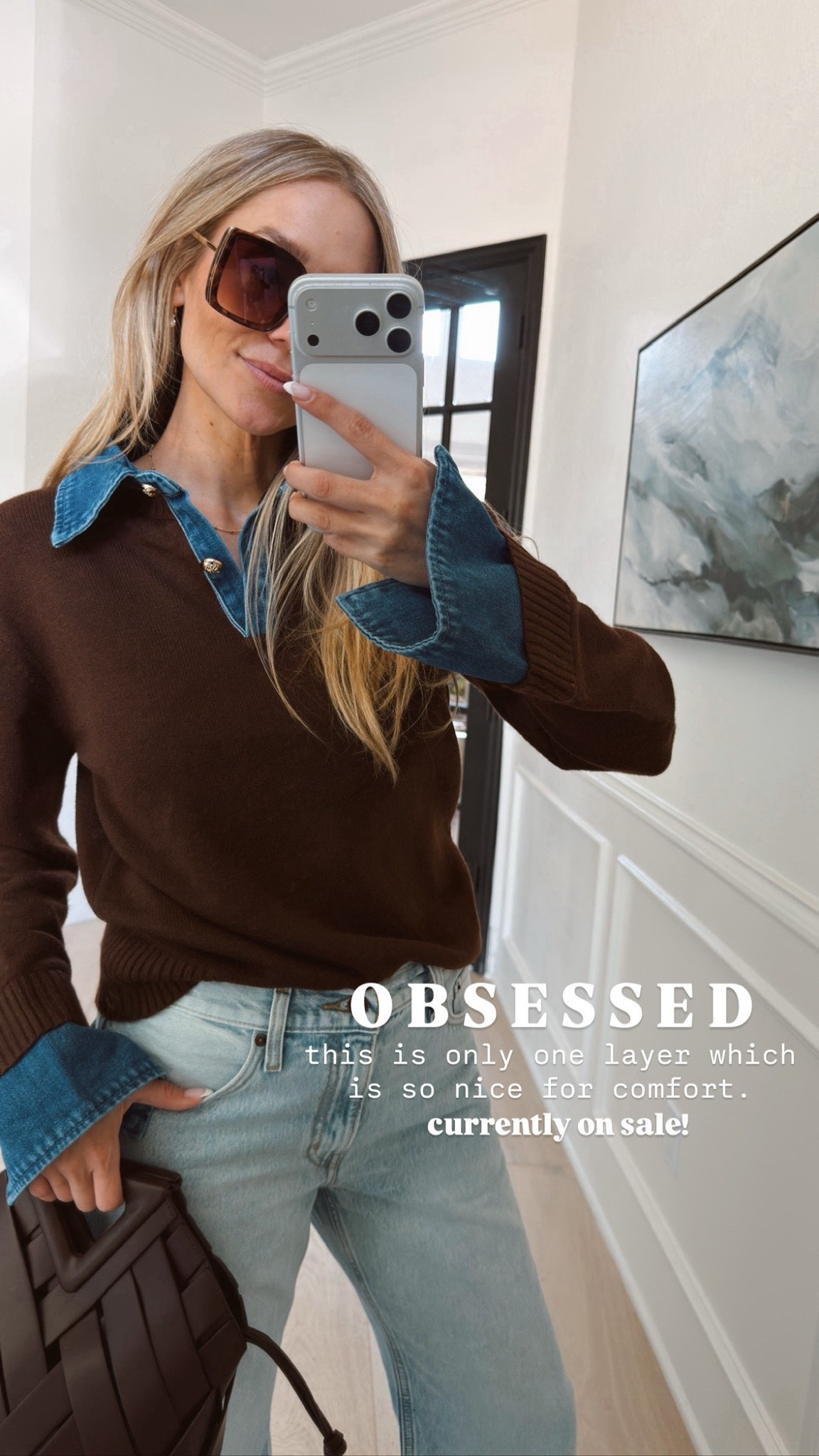 This top is so versatile & chic. You could dress it up or down for several occasions! 🙌🏼

Wearing my tts (small)

5’5” // 120 ish lbs