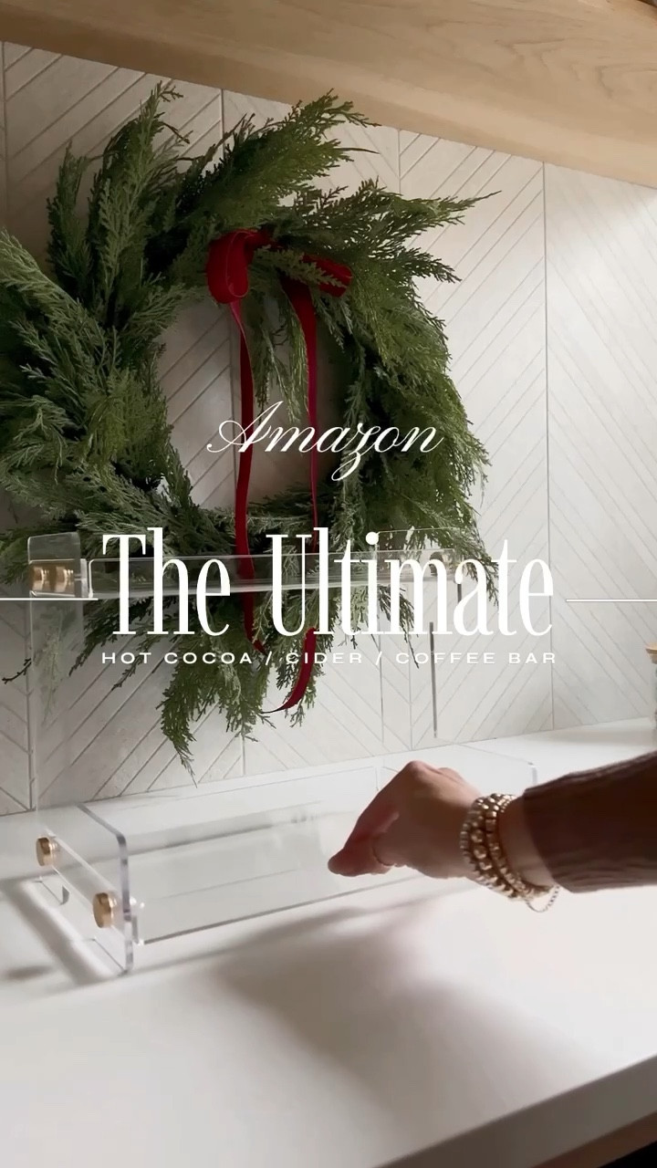 The Ultimate Cold Weather Drink Station 
⁣
One of my kids favorite part about the holidays is a fun drink station! Whether just for you or to entertain it adds just a little extra touch of magic! I LOVE this acrylic shelf! It’s perfect for kitchen, bath, office & so much more!⁣
⁣
#amazonmusthaves #amazonfavorites #amazongiftguides #amazonmusthave #amazonfinds #amazonfavorite #amazonhome #whatsinmybag#diygift #diygifts #diygiftideas #giftsforher #amazonbeauty #amazonbeautyfinds

#LTKHoliday #LTKParties #LTKGiftGuide