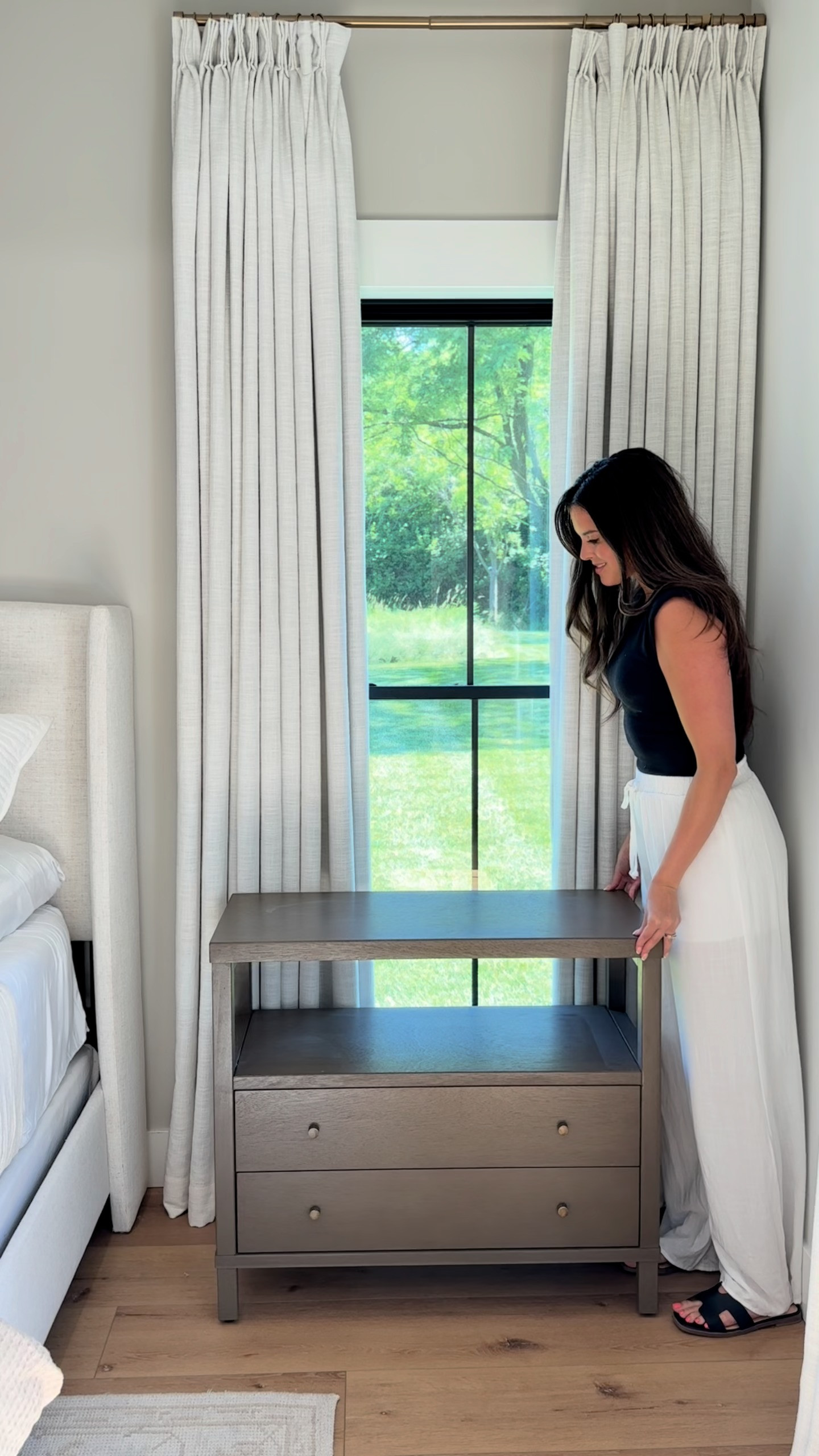 “Bedroom refresh vibes ✨ Loving this Gemma 2-Drawer Nightstand from Wayfair — it’s the perfect mix of functional storage and timeless style with roomy drawers for bedside essentials and a design that elevates the whole space 🤍 

#WayfairFinds #NightstandStyle #BedroomDecor #WayfairHome #FurnitureInspo #StorageSolution #BedsideTable #InteriorDesign #HomeStyle #NeutralHome #TransitionalStyle #HomeDetails #CozyBedroom #pleasantlybuilt 

 #LTKHome