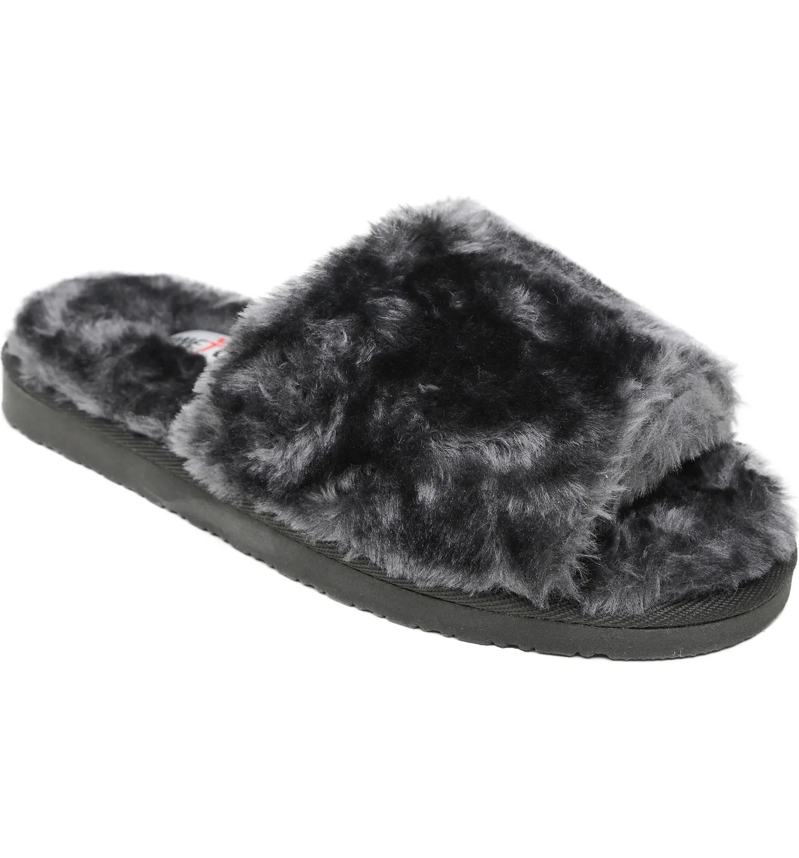 Faux Fur Slide Slipper (Women) | Nordstrom