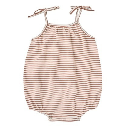 Rylee & Cru Nola Bodysuit, Amber/Ivory Stripe | SpearmintLOVE