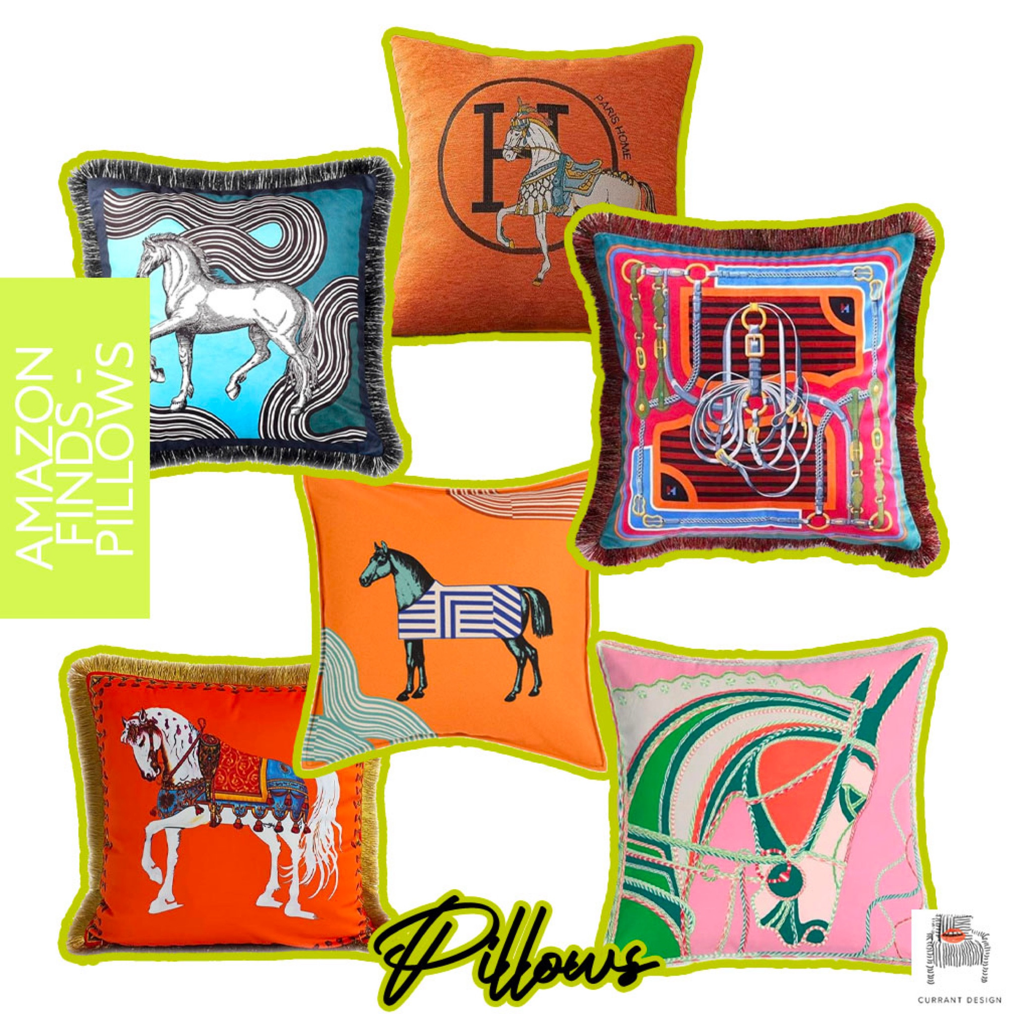 Today we’re just horsin’ around pulling out some of our favorite equestrian inspired pillows. All from Amazon under $50 for ease of shopping! Don’t forget to get your down inserts and make sure to size up 2” so your pillow stand full!

Great down inserts linked - available in 45+ sizes via link!

#LTKhome #LTKfindsunder50 #LTKGiftGuide