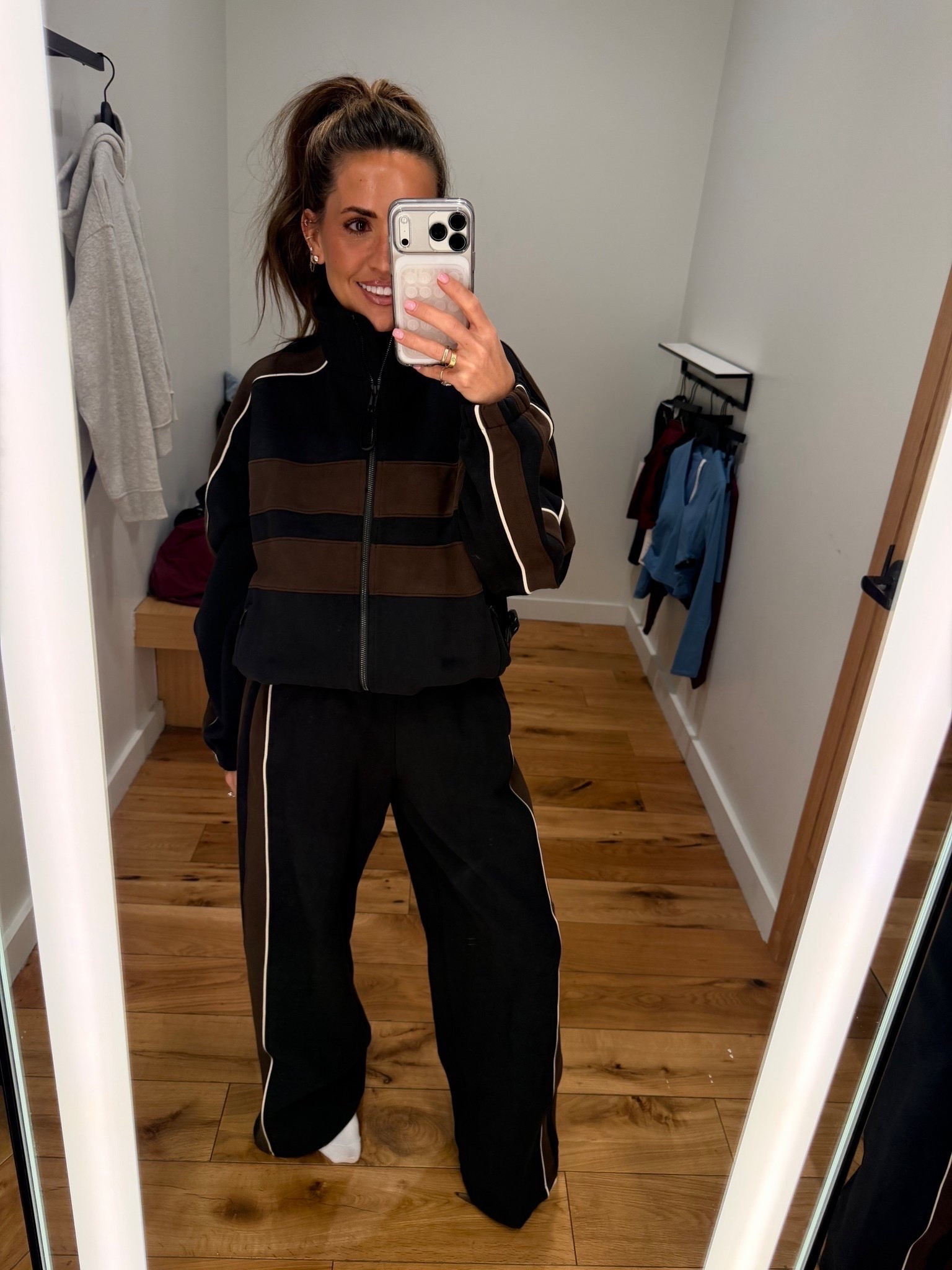 Xs in both! @lululemon ordered the navy! (FB)

#LTKootd #LTKPetite #LTKOver40