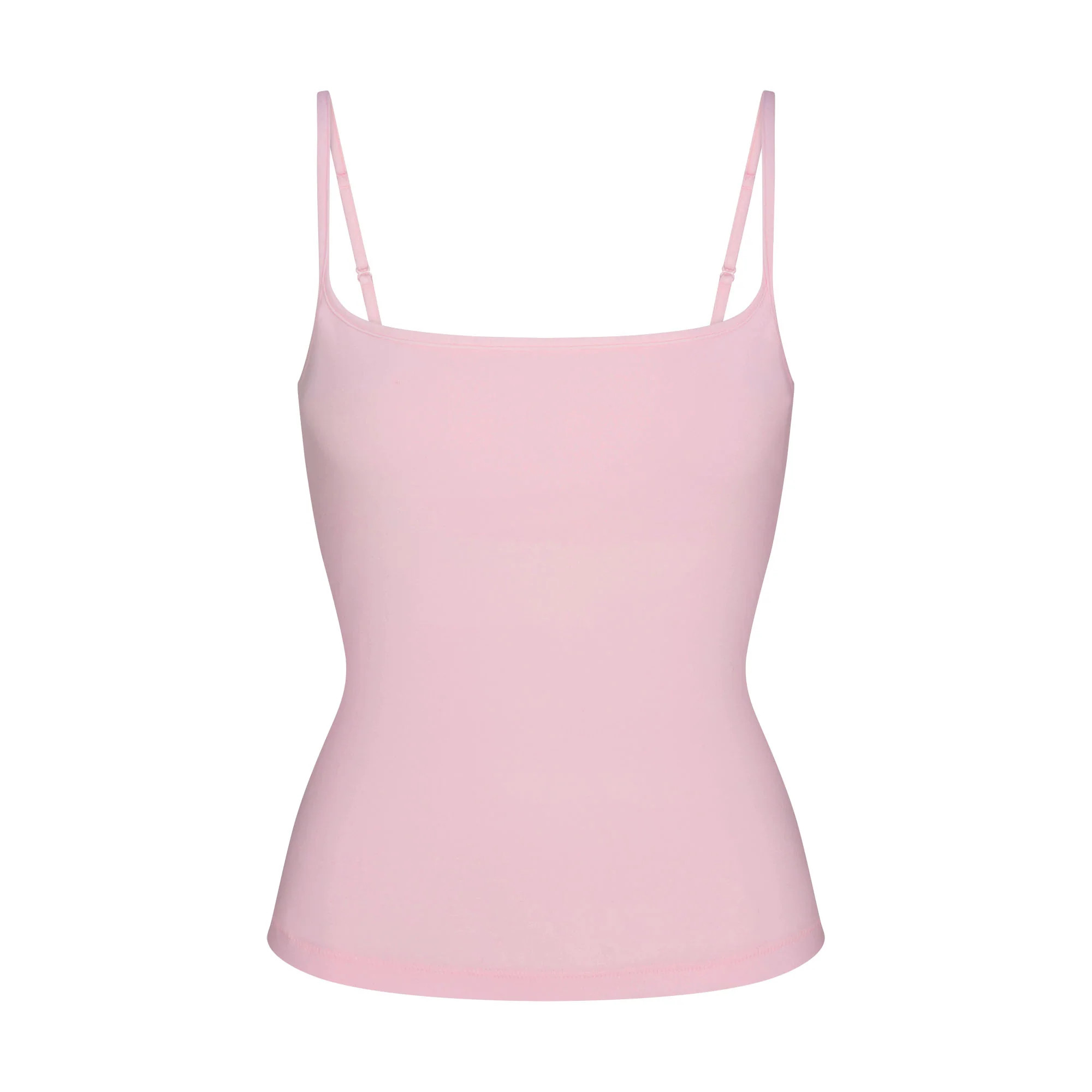 COTTON JERSEY SCOOP NECK CAMI | CHERRY BLOSSOM | SKIMS | SKIMS (US)