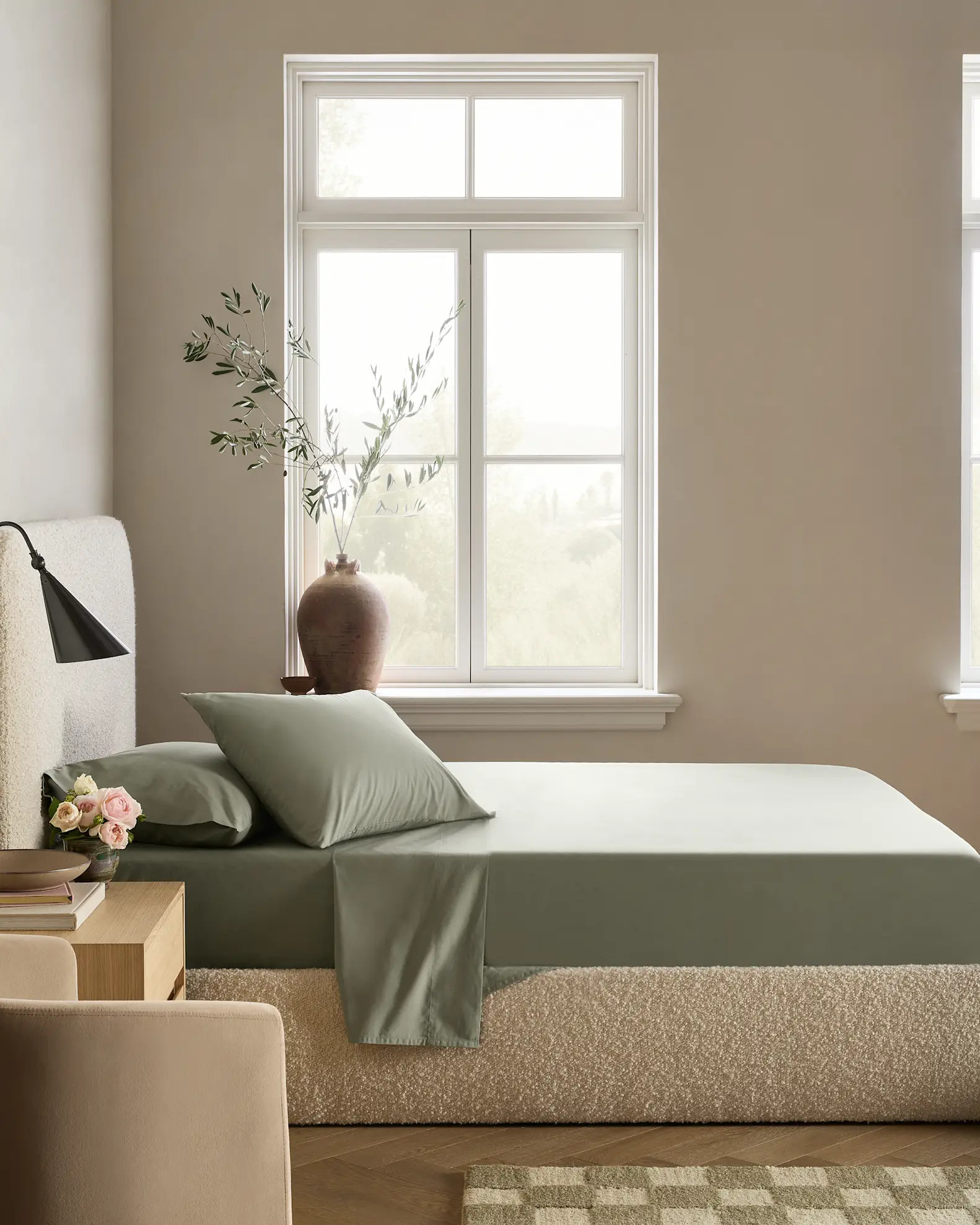 Classic Organic Percale Sheet Set | Quince
