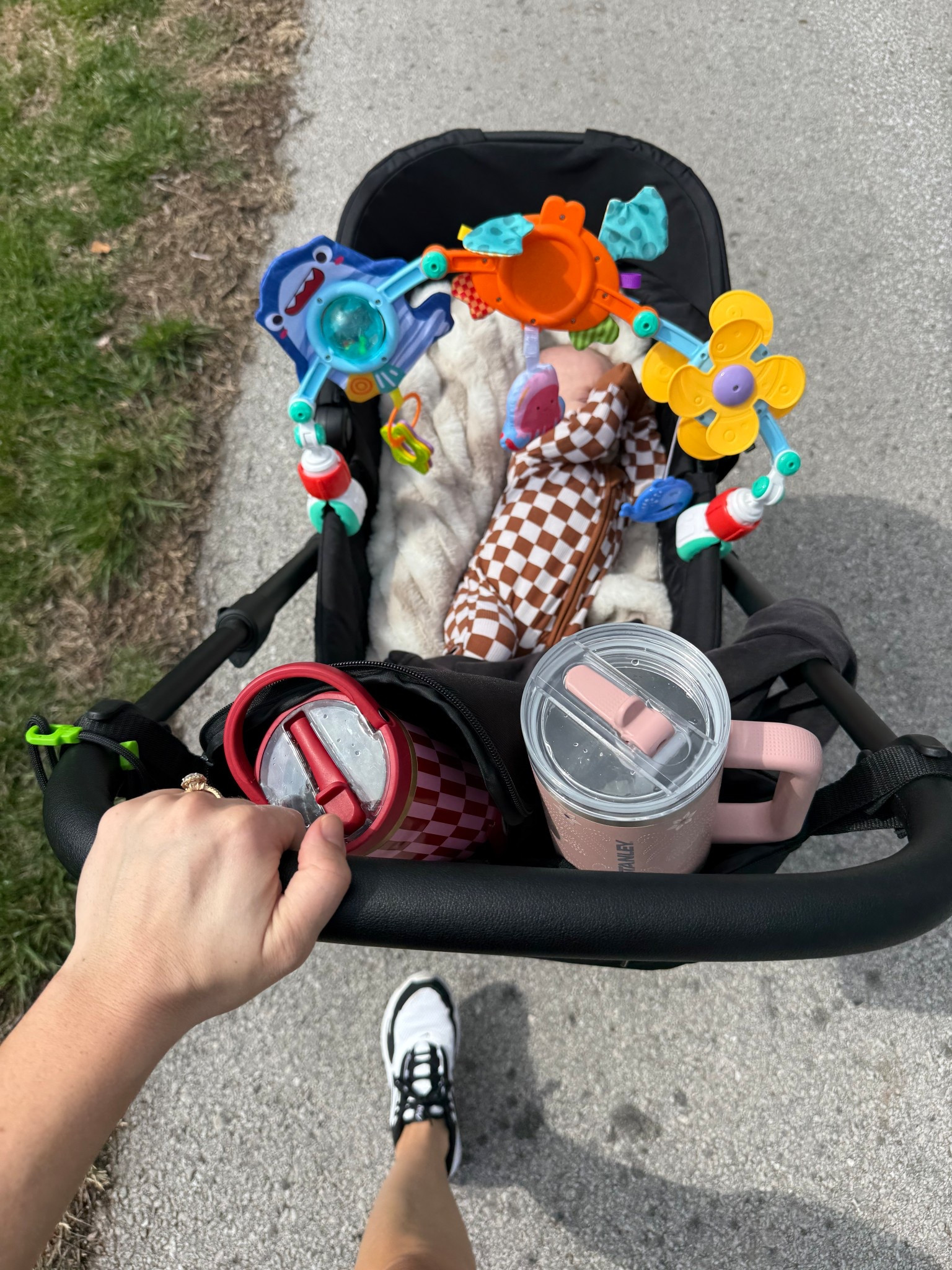 Daily walk essentials! 

#LTKdayinmylife #LTKBaby #LTKKids