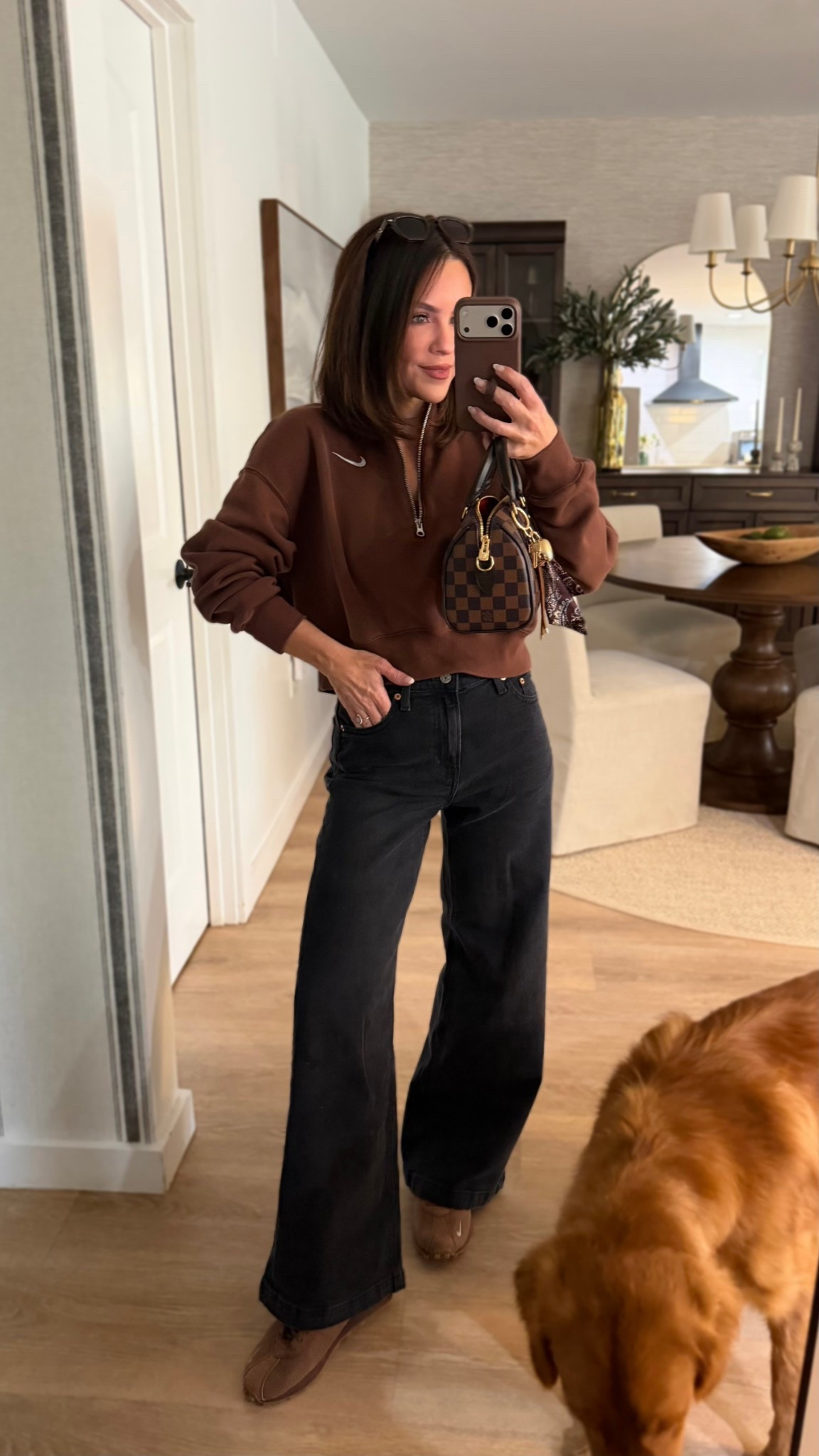 Basketball mom outfit of the day
Top in a small 
Jeans in a 35 petite
Shoes true to size 

#momoutfit #sportsmom #casualoitfit #jeansoutfit #sneakers @nike @gap

#LTKFindsUnder50 #LTKootd #LTKPetite