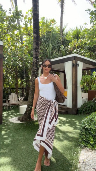 This swimsuit is a splurge but such amazing quality, super comfortable, has great 🍑 coverage, and it’s one size so it fits in every life stage! Sarong is easy to pack and perfect for creating tons of vacation outfits.

#LTKootd #LTKTravel #LTKSwim