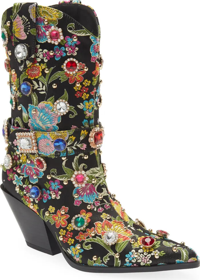 AZALEA WANG Diligent Embroidered Western Boot (Women) | Nordstrom | Nordstrom