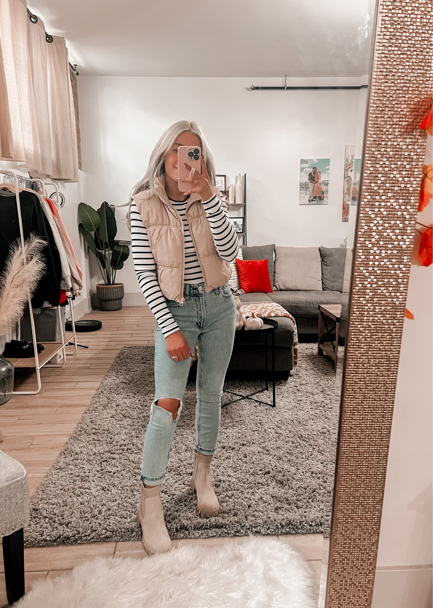 3 casual fall looks with jeans 🤍 

Minimal style, Casual outfit , moody outfit, Outfit ideas , Effortless chic, American style, Fashion inspo, Comfy outfit, Nike dunks, Boots, denim, Street Style inspo, Fall outfit, Fall fashion, Puffer vest, Booties

#effortlesschic #minimaloutfit #neutralstyle #outfitinspo #outfitinspiration #fallfashion #falltrends #ootd #grwm #fashionstyle #getreadywithme #aestheticoutfit #aestheticpics #pinterest #pinterestoutfit #pinterestgirl #falloutfits #chicagoil #simpleoutfit #abercrombie #nikedunks #bootieseason #neutraloutfit #puffervest #denimjeans #abercrombiestyle #hmxme #targetstyle #sharemytargetstyle #hmfashion 
@abercrombie @targetstyle @hm @nike @marc.fisher @nordstrom @target

#LTKSeasonal #LTKHalloween #LTKU