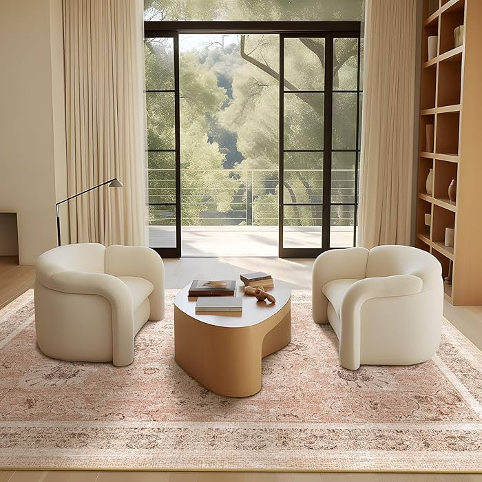 Phantoscope Vintage Collection Area Rug 4'x6' - Washable Rug Boho Rugs Non-Slip for Living Room, ... | Amazon (US)