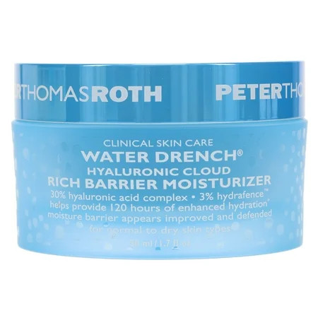 Peter Thomas Roth Water Drench Hyaluronic Cloud Rich Barrier Moisturizer 1.7 oz | Walmart (US)
