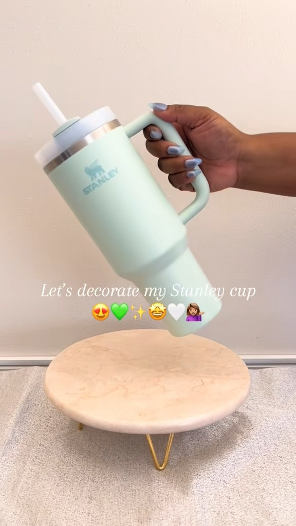 How I decorated my Mist Stanley cup.

#LTKActive #LTKFindsUnder50 #LTKStyleTip