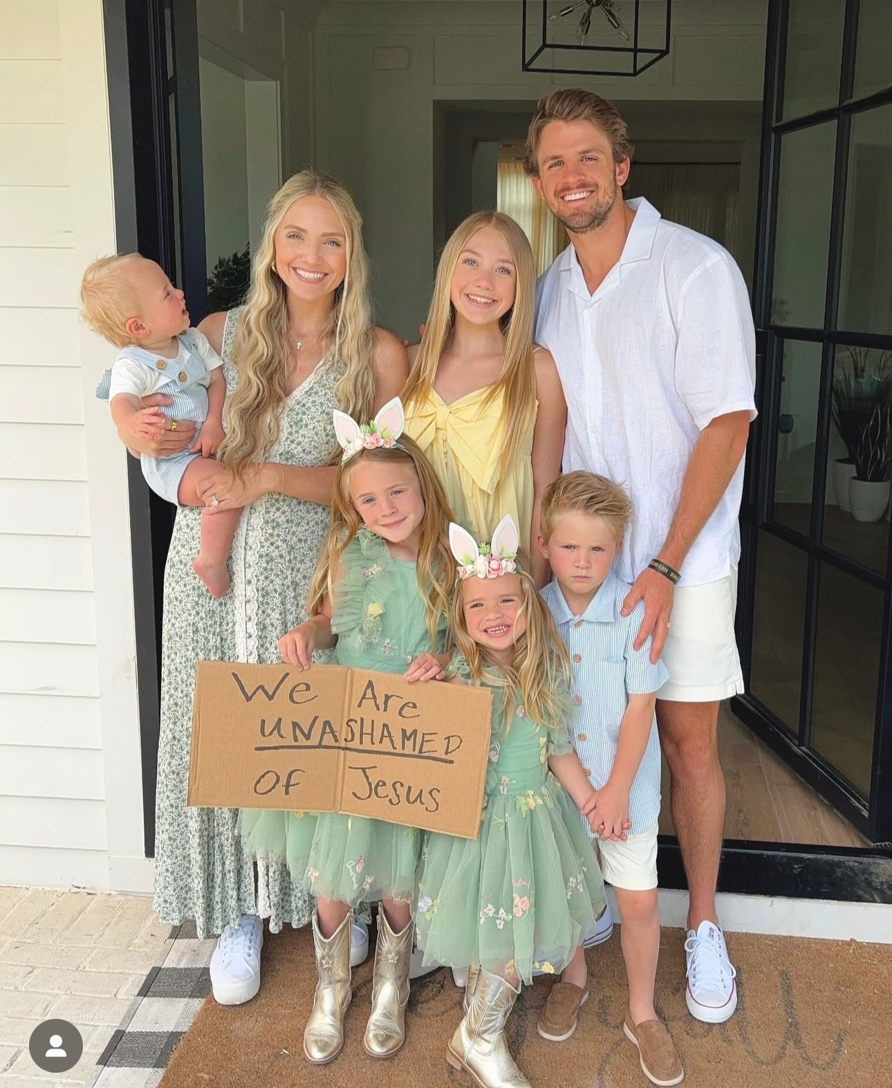 Our Easter outfits! Hope everyone had an amazing Easter 🐣🌸🩵

#LTKStyleTip #LTKFamily #LTKSeasonal