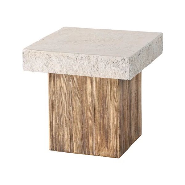 Chakiya 19.7 L x 19.7 W Outdoor Concrete Table | Wayfair North America