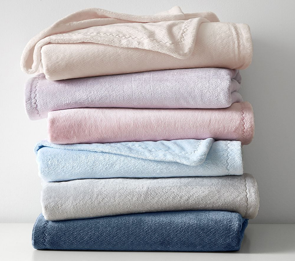 Chamois Baby Blanket | Pottery Barn Kids