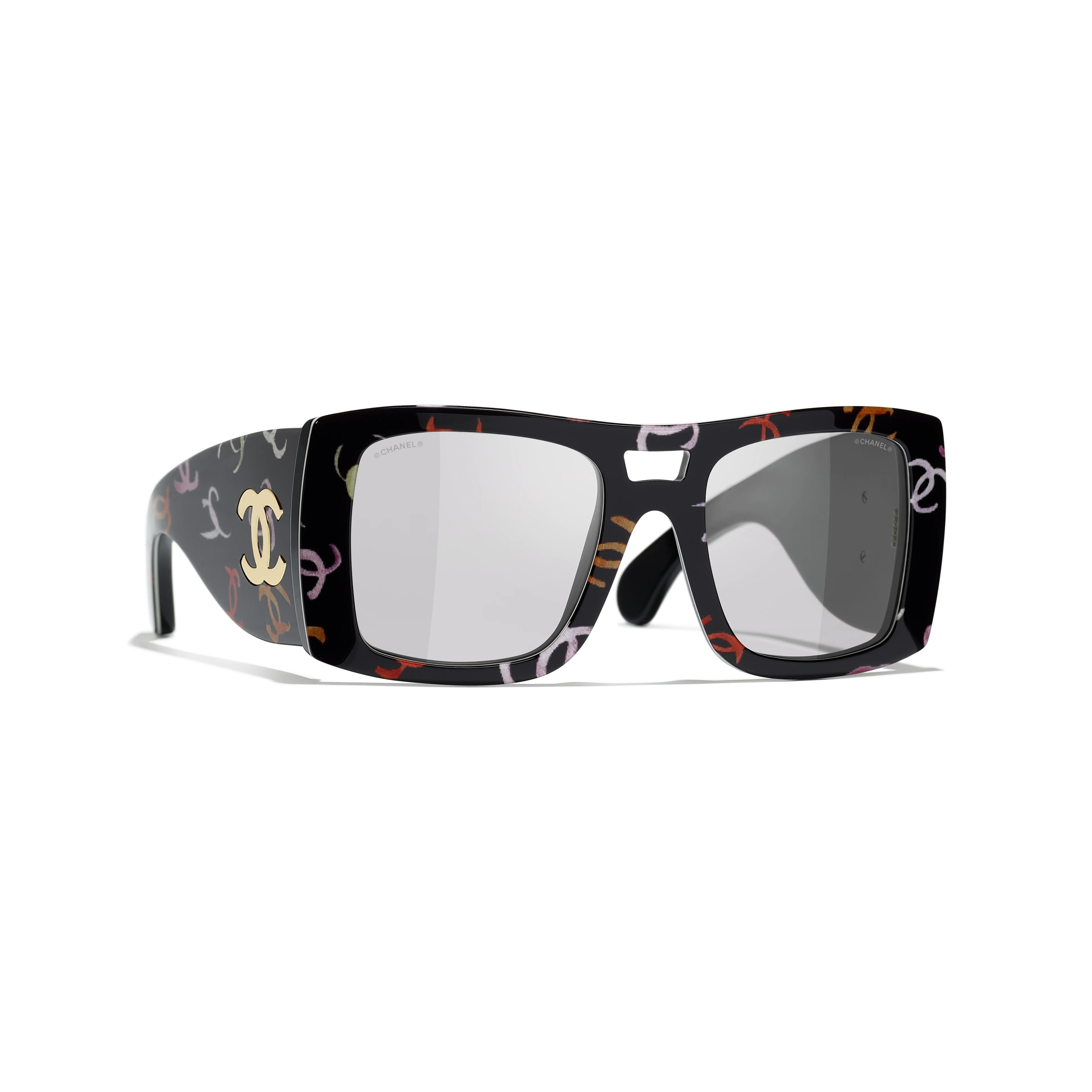 Sunglasses: Square Sunglasses, acetate — Fashion | CHANEL | Chanel, Inc. (US)