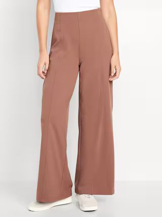 High-Waisted PowerSoft Trouser Pants | Old Navy (US)