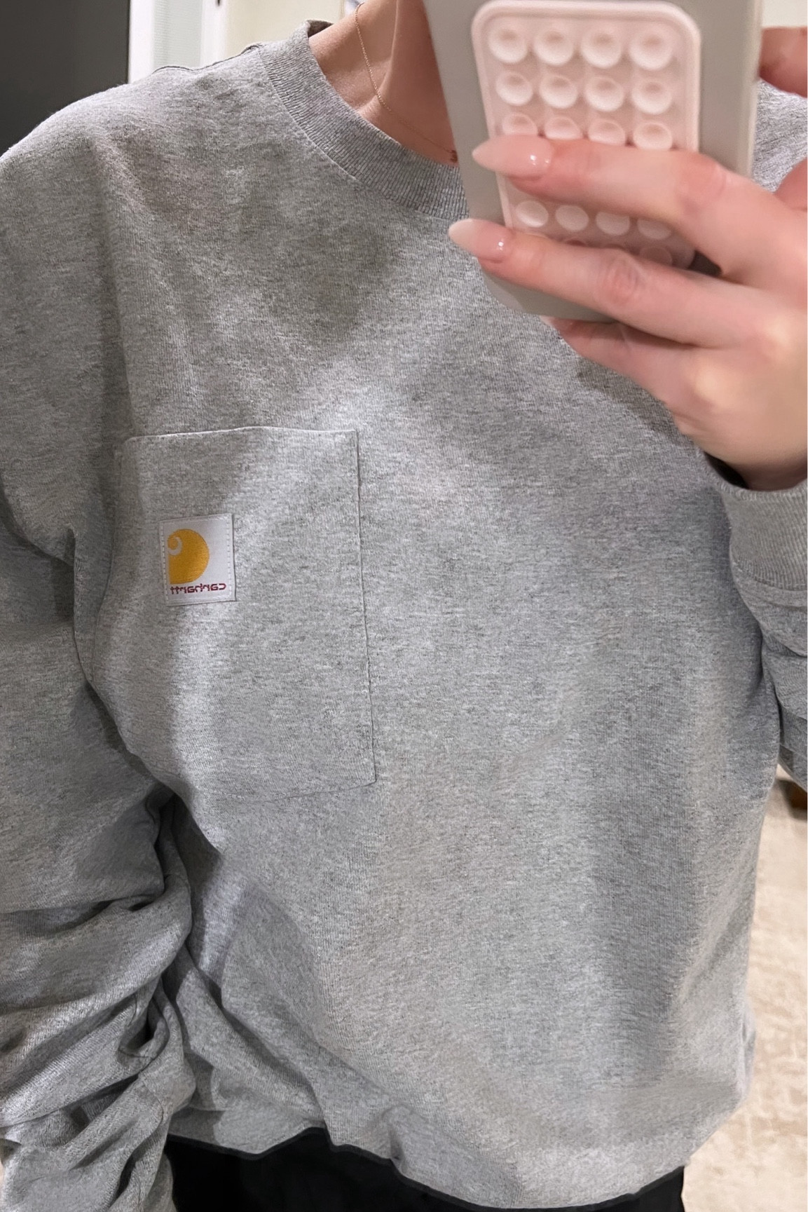 Wearing a mens oversized shirt from Amazon. If you order your normal size it will be perfectly oversized 🤌🏼

#LTKSeasonal #LTKstyletip