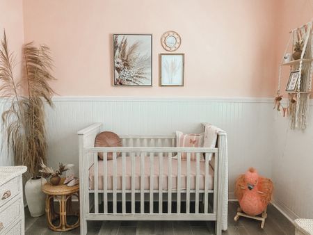Sharing all the photos of my daughter’s nursery bc I just love it so much 🤩 the pictures above the crib are from hobby lobby - they are still available on their site (just can’t link her)

#LTKfamily #LTKbump #LTKbaby