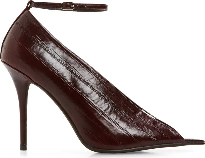 Inherit Ankle Strap Pointed Peep Toe Sandal (Women) | Nordstrom