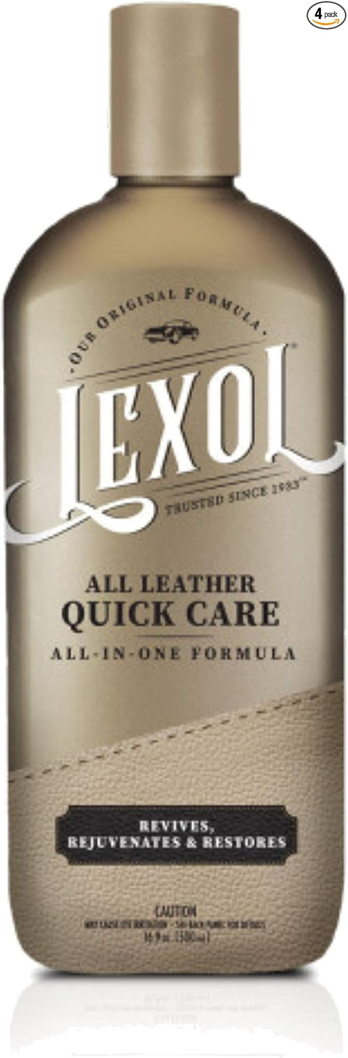 Lexol All Leather Quick Care All-in-One Leather Cleaner and Conditioner for Car Seats and Interio... | Amazon (US)