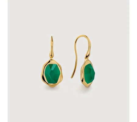 Odyssey Gemstone Wire Earrings | Monica Vinader (US)