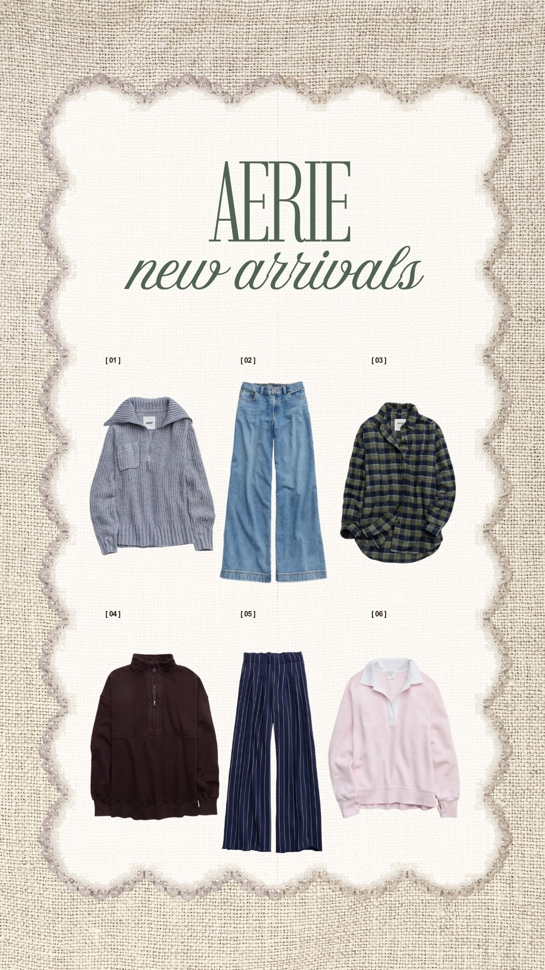 A few new arrivals from @Aerie  with a few fall outfit inspo pieces on sale

#LTKSaleAlert #LTKootd #LTKSeasonal