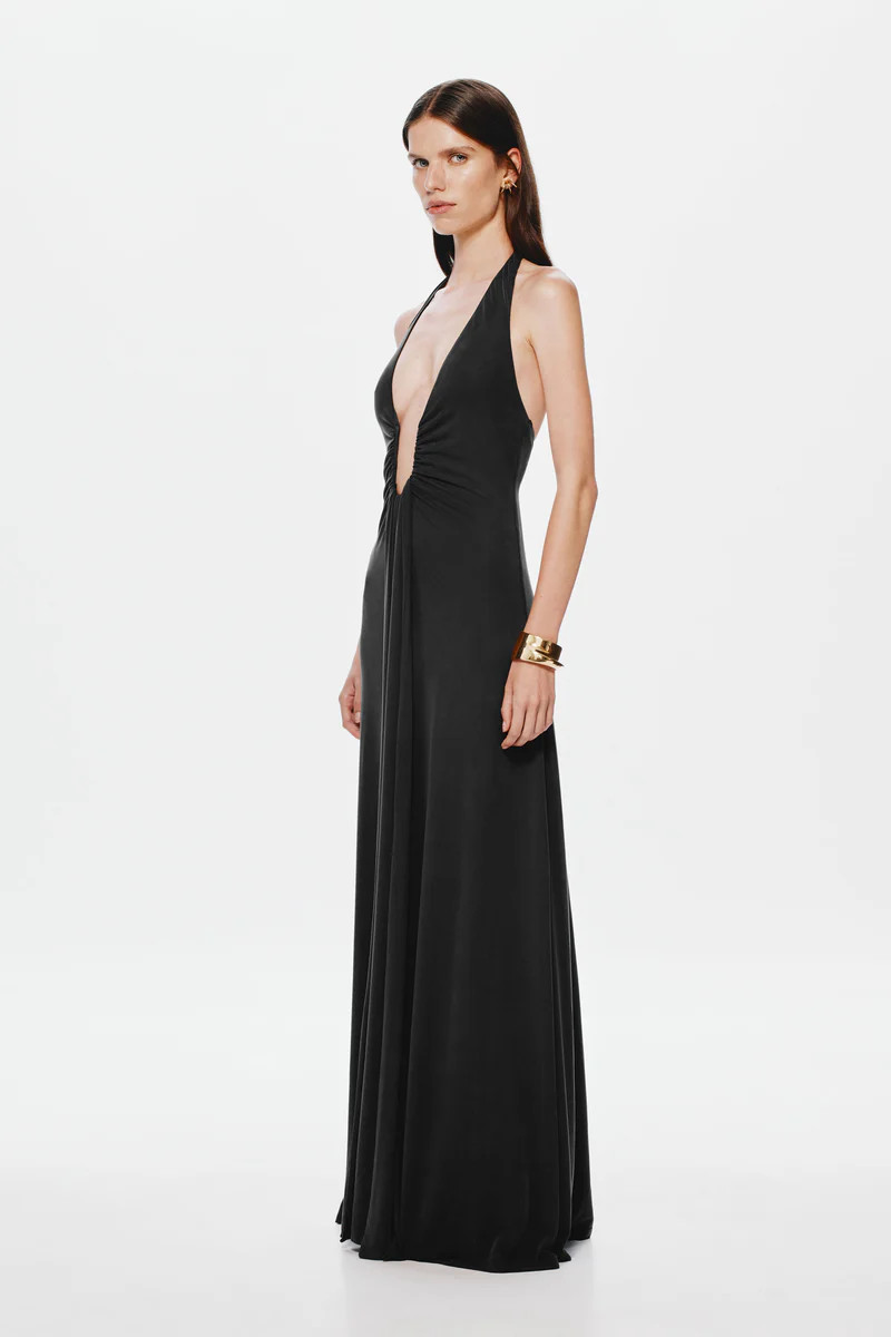 JENNIFER CUPRO MAXI DRESS | MISHA