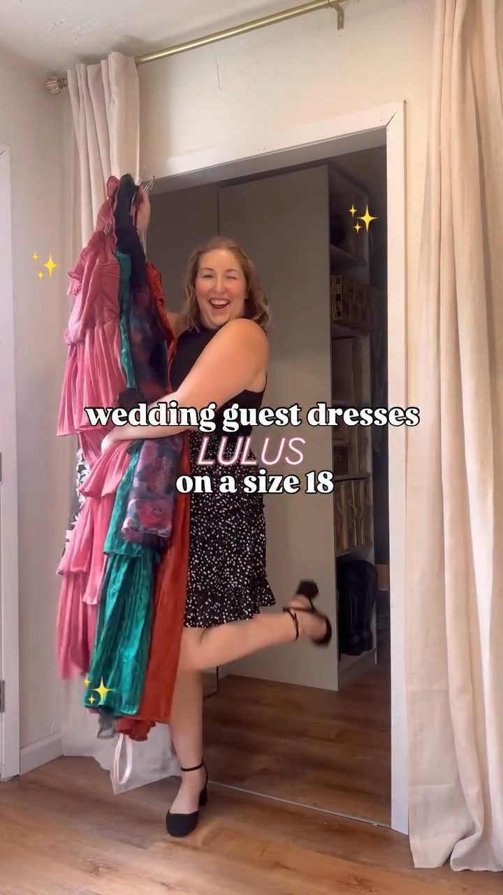 Did you know Lulus has plus sizes?! Ordered some fun fall wedding guest dresses! All the ones that don’t fit are XXL, the ones that do fit are 1X! ✨ 

#LTKPlusSize #LTKSeasonal #LTKWedding