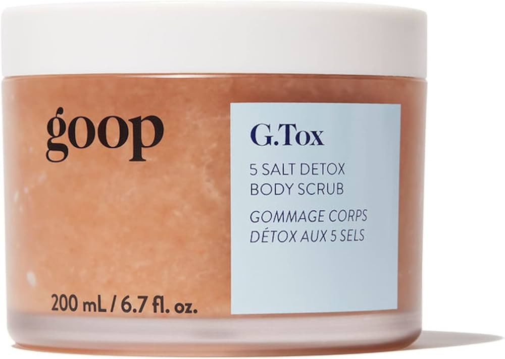 goop 5 Salt Detox Body Scrub | Helichrysum, Rosemary, Grapefruit, and Peppermint Scent | 6.7 oz |... | Amazon (US)