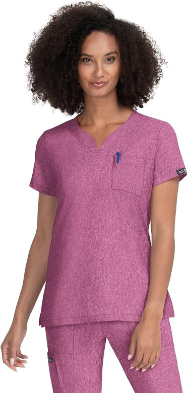 KOI Basics Womens Tuck-in Scrub Top -1094 Sansa Top | Amazon (US)