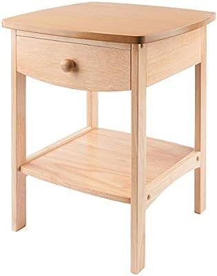 Winsome 82218 Wood Claire Accent Table, Natural 18 inches | Amazon (US)