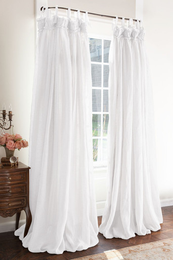 Linen Balloon Drapery Panel | Soft Surroundings