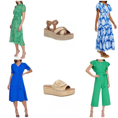 Summer favorites 
Wedge shoes
Dress
Jumpsuit 

#LTKWorkwear #LTKSaleAlert #LTKShoeCrush